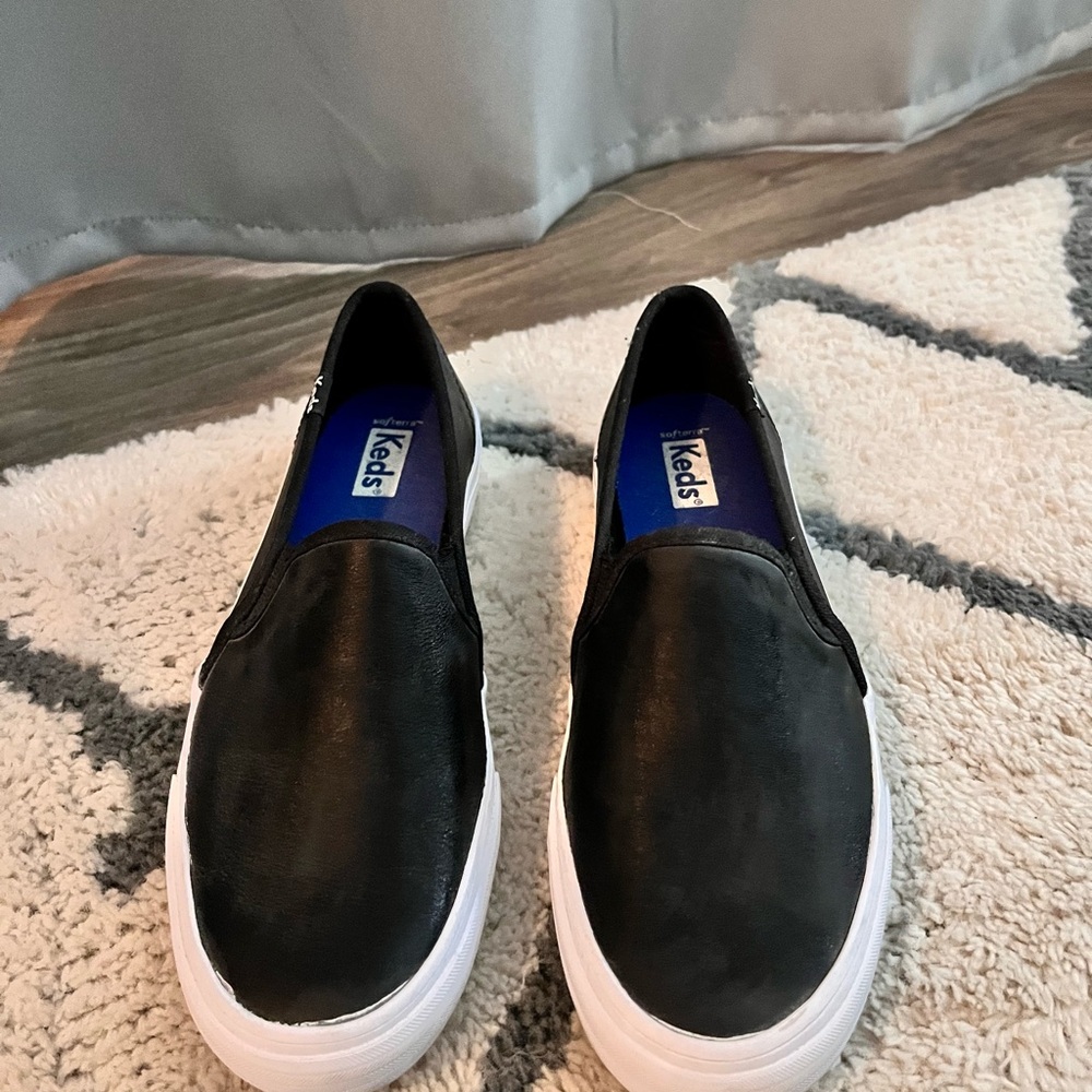 Keds Women's Black Slip-On Flats